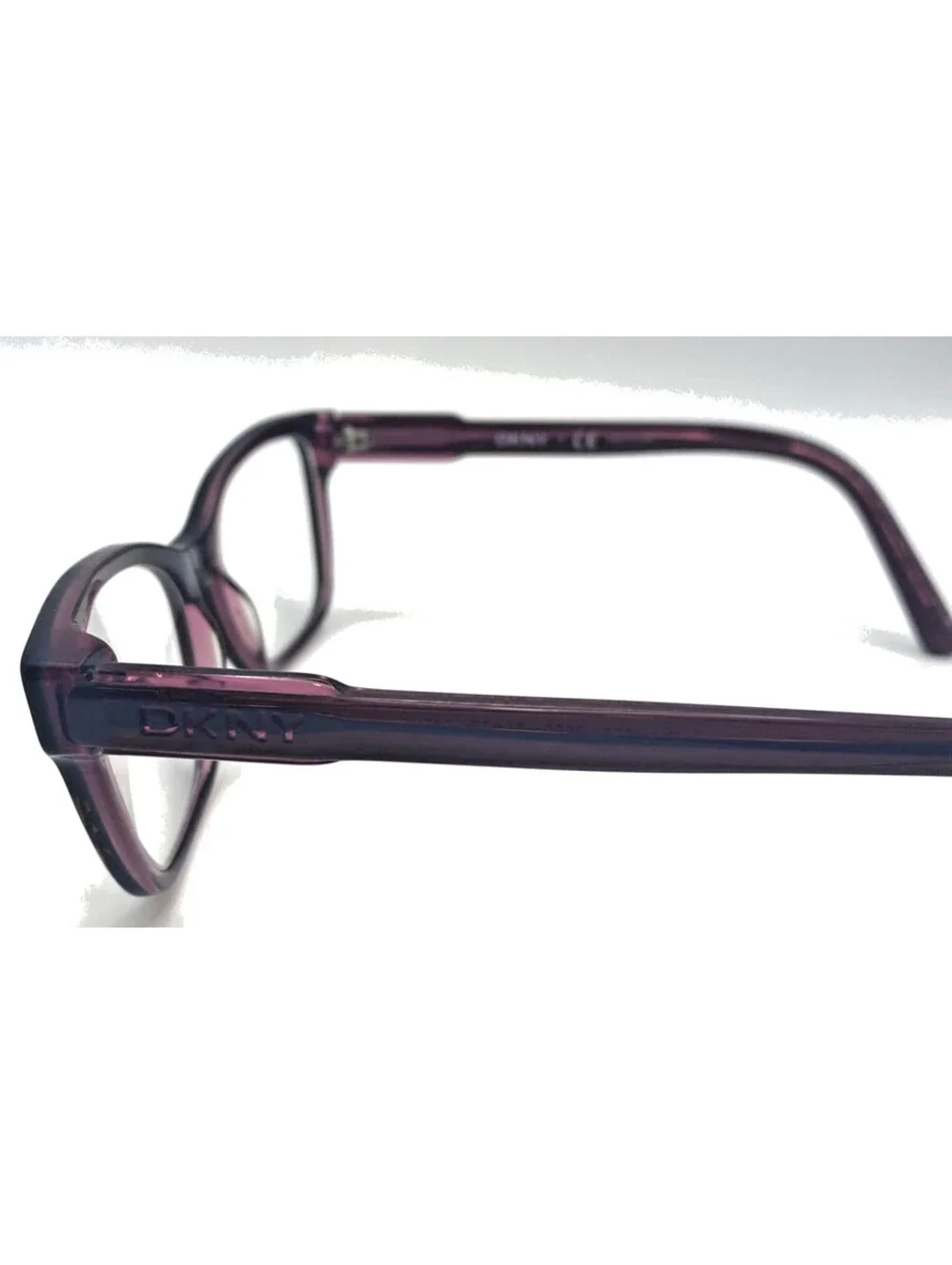 DKNY DY4550 3655 Eyeglasses Burgundy Rectangular Frames 51-17